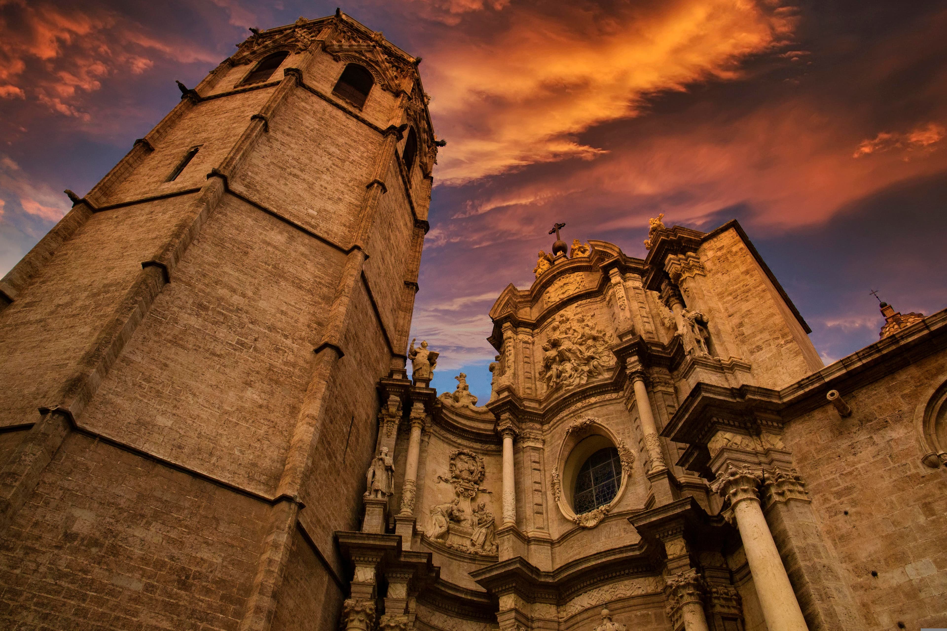 Valencia Cathedral historic center